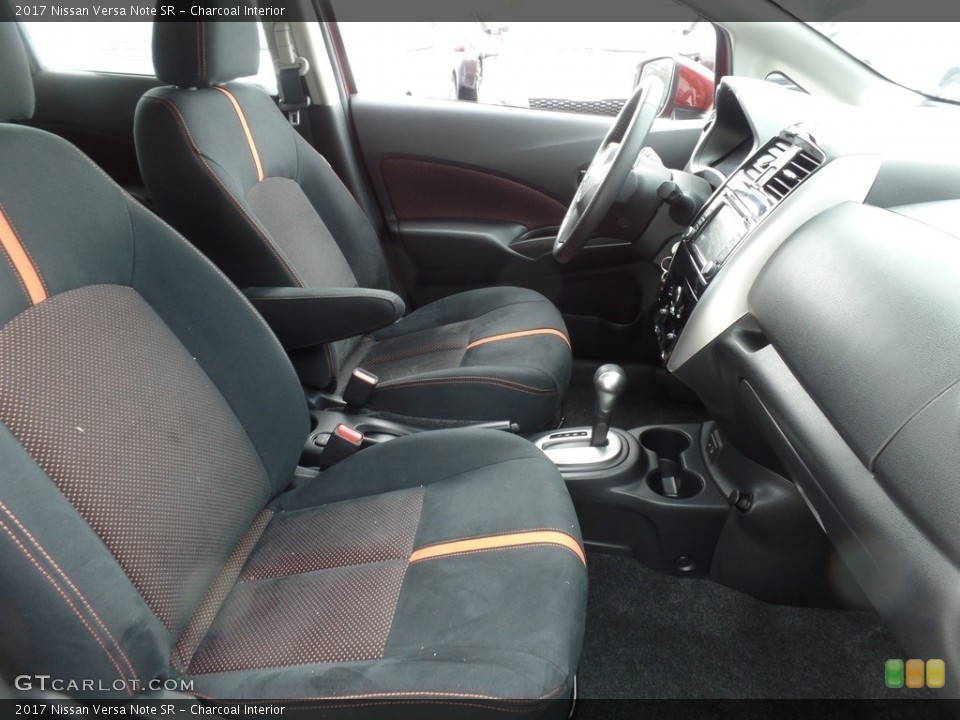 Charcoal 2017 Nissan Versa Note Interiors