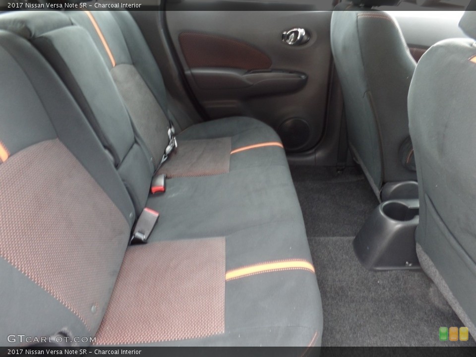Charcoal Interior Rear Seat for the 2017 Nissan Versa Note SR #124873557