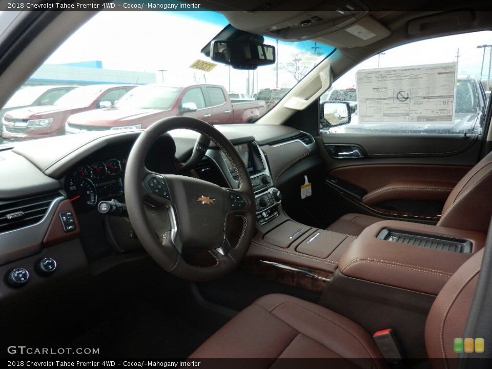 Cocoa/­Mahogany Interior Photo for the 2018 Chevrolet Tahoe Premier 4WD #124886916