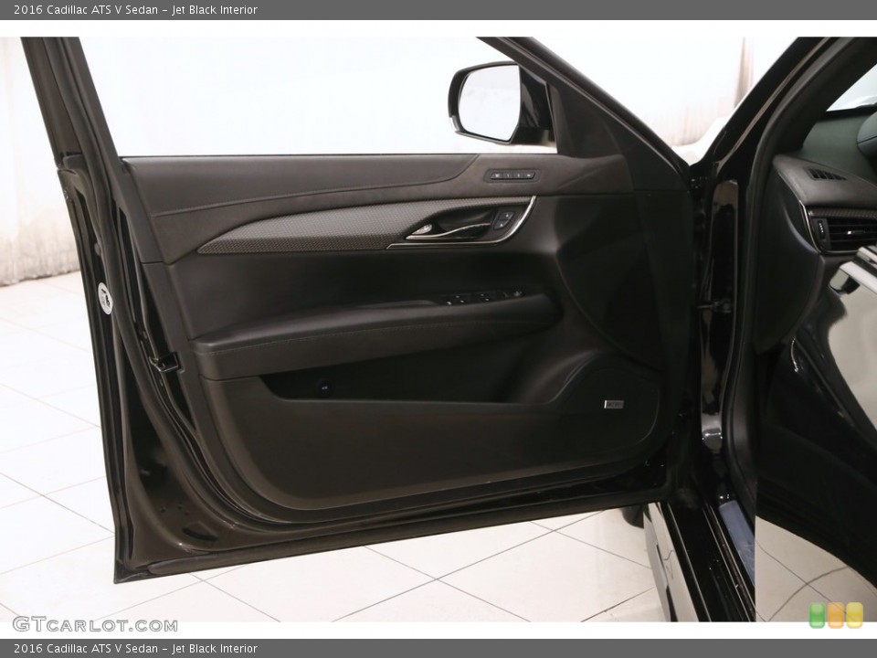 Jet Black Interior Door Panel for the 2016 Cadillac ATS V Sedan #124906952