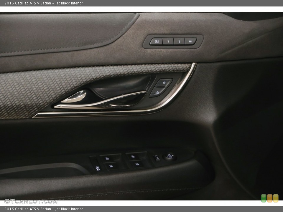 Jet Black Interior Door Panel for the 2016 Cadillac ATS V Sedan #124906976