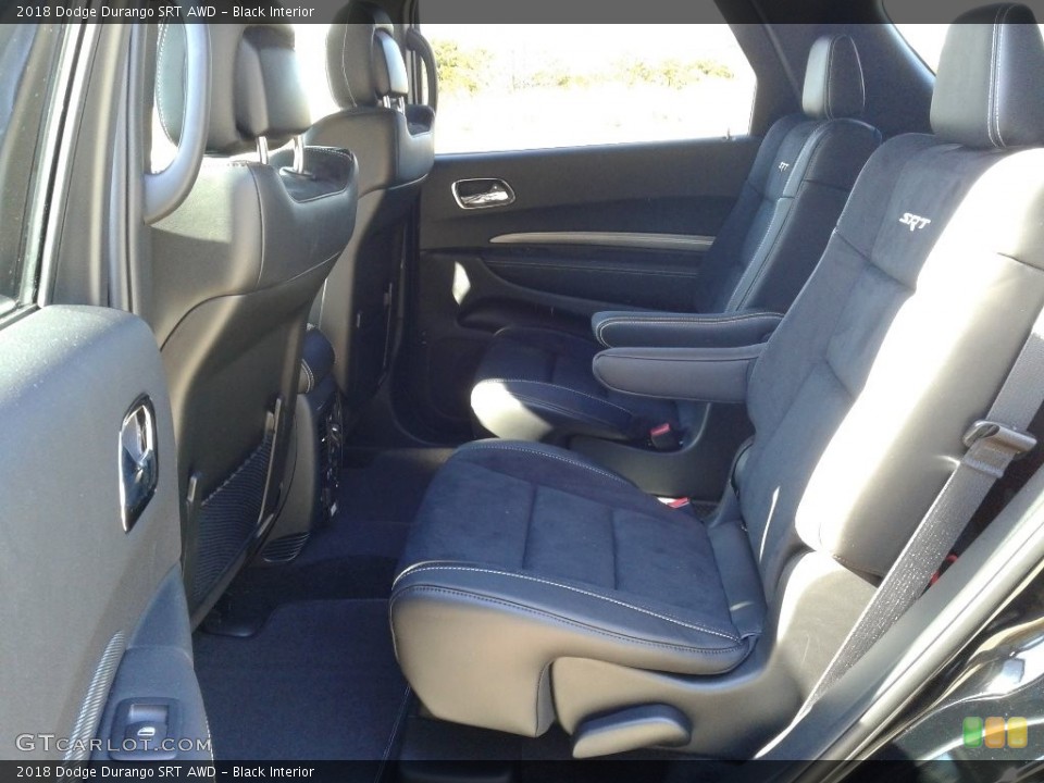 Black Interior Rear Seat for the 2018 Dodge Durango SRT AWD #124913864