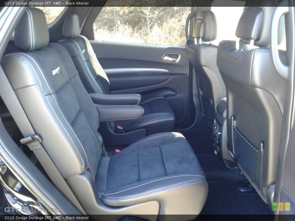 Black Interior Rear Seat for the 2018 Dodge Durango SRT AWD #124913927