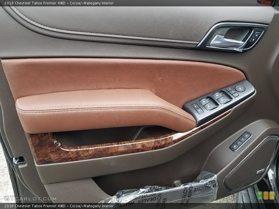 Cocoa/­Mahogany Interior Door Panel for the 2018 Chevrolet Tahoe Premier 4WD #124913960