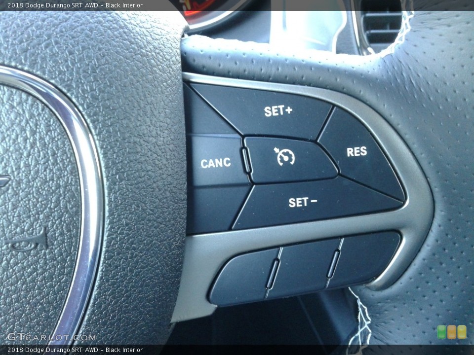Black Interior Controls for the 2018 Dodge Durango SRT AWD #124913972