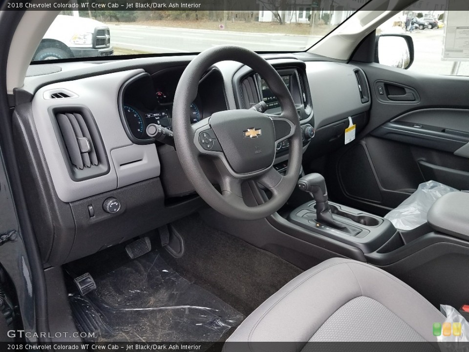 Jet Black/Dark Ash Interior Dashboard for the 2018 Chevrolet Colorado WT Crew Cab #124914050