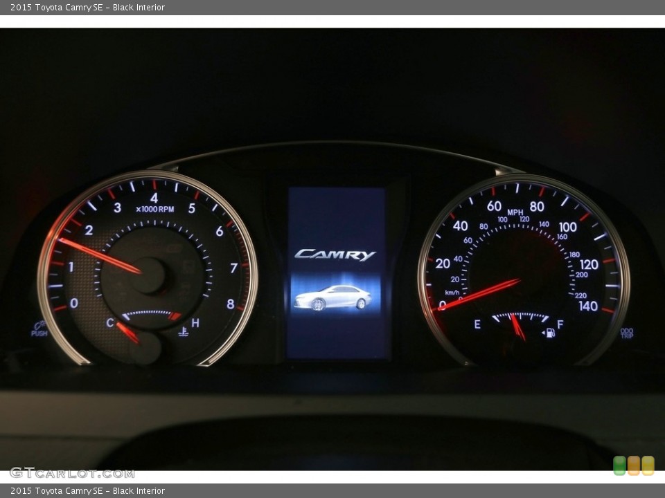 Black Interior Gauges for the 2015 Toyota Camry SE #124923431