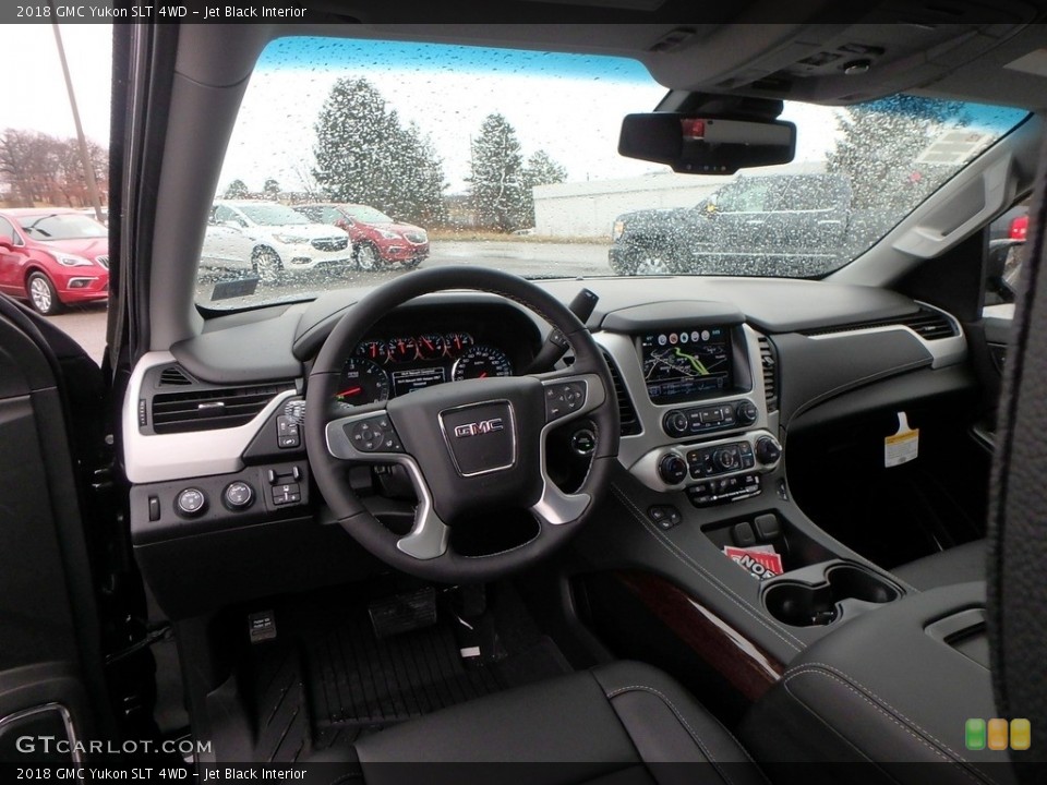 Jet Black Interior Photo for the 2018 GMC Yukon SLT 4WD #124934929