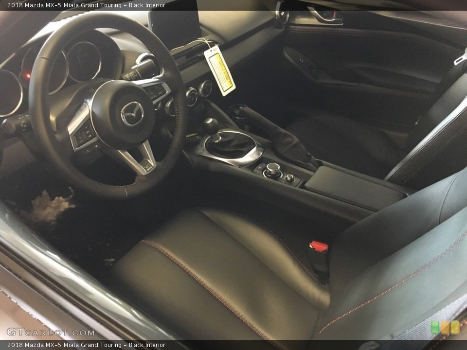 Black Interior Photo for the 2018 Mazda MX-5 Miata Grand Touring #124940650