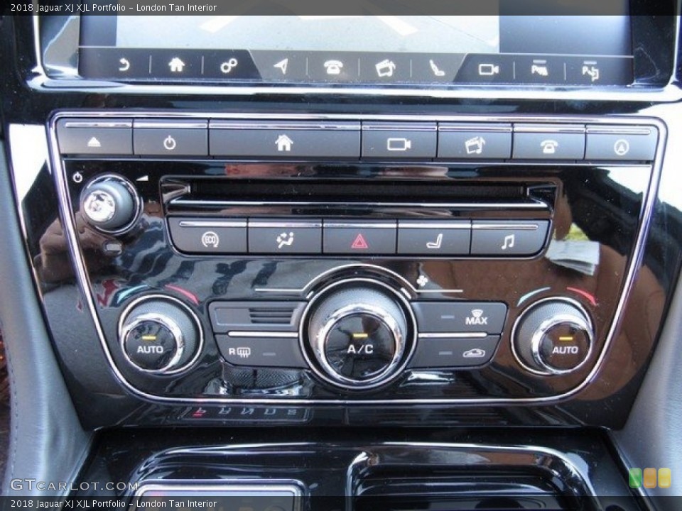London Tan Interior Controls for the 2018 Jaguar XJ XJL Portfolio #124949632