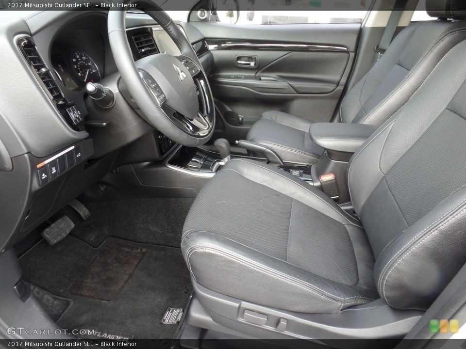 Black Interior Photo for the 2017 Mitsubishi Outlander SEL #124950586