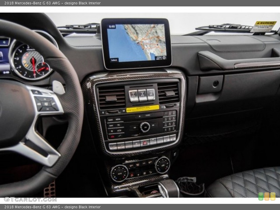 designo Black Interior Controls for the 2018 Mercedes-Benz G 63 AMG #124953592