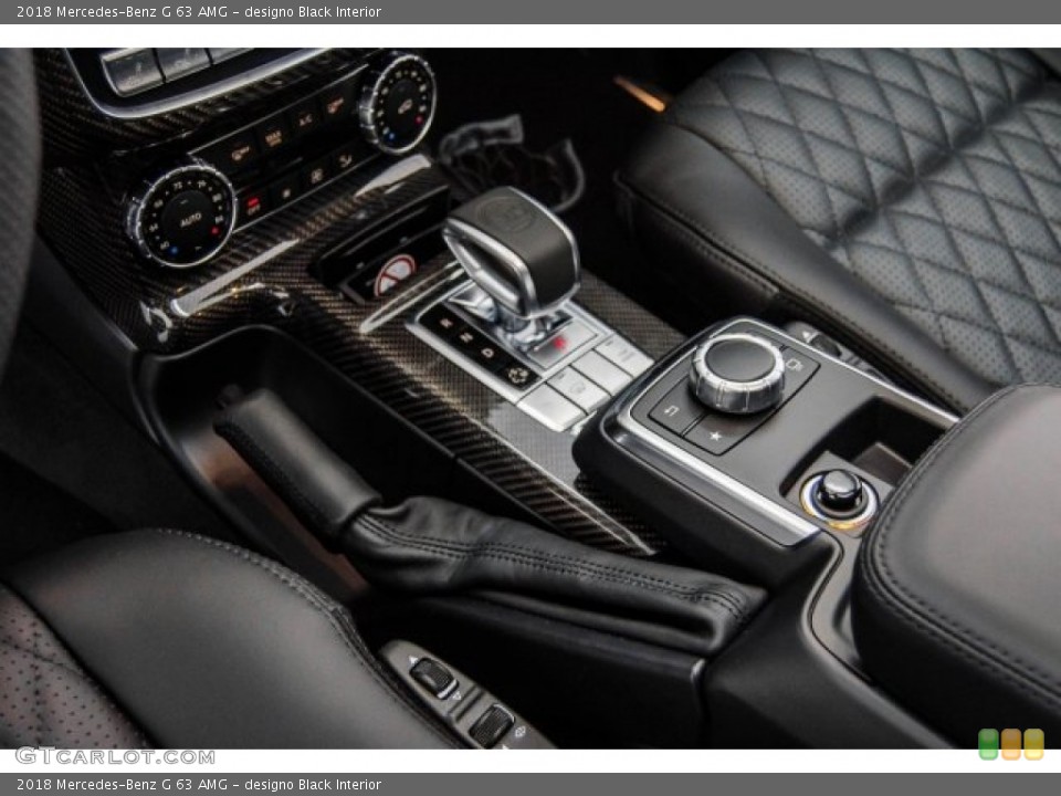 designo Black Interior Controls for the 2018 Mercedes-Benz G 63 AMG #124953883