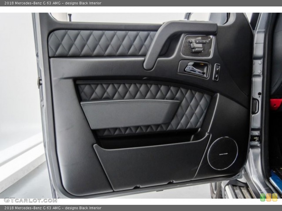 designo Black Interior Door Panel for the 2018 Mercedes-Benz G 63 AMG #124953949