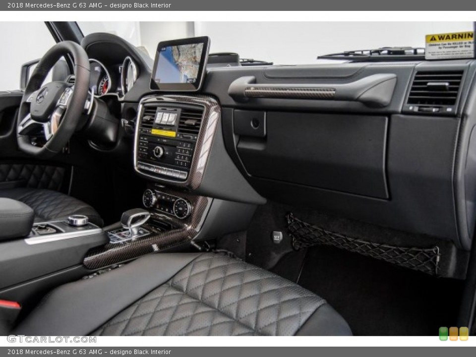 designo Black Interior Dashboard for the 2018 Mercedes-Benz G 63 AMG #124954054