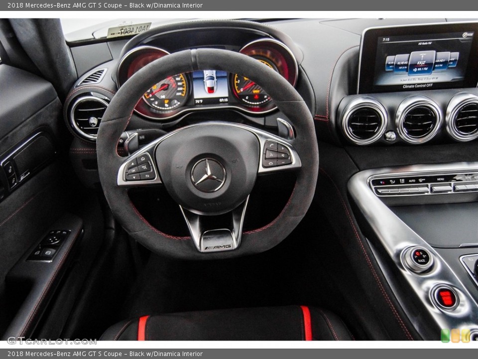 Black w/Dinamica Interior Controls for the 2018 Mercedes-Benz AMG GT S Coupe #124955941