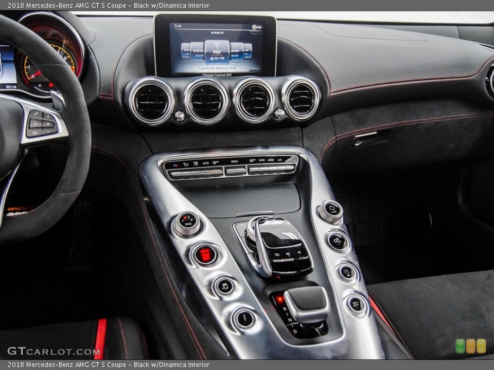 Black w/Dinamica Interior Controls for the 2018 Mercedes-Benz AMG GT S Coupe #124955962