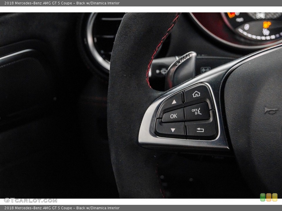 Black w/Dinamica Interior Controls for the 2018 Mercedes-Benz AMG GT S Coupe #124956289