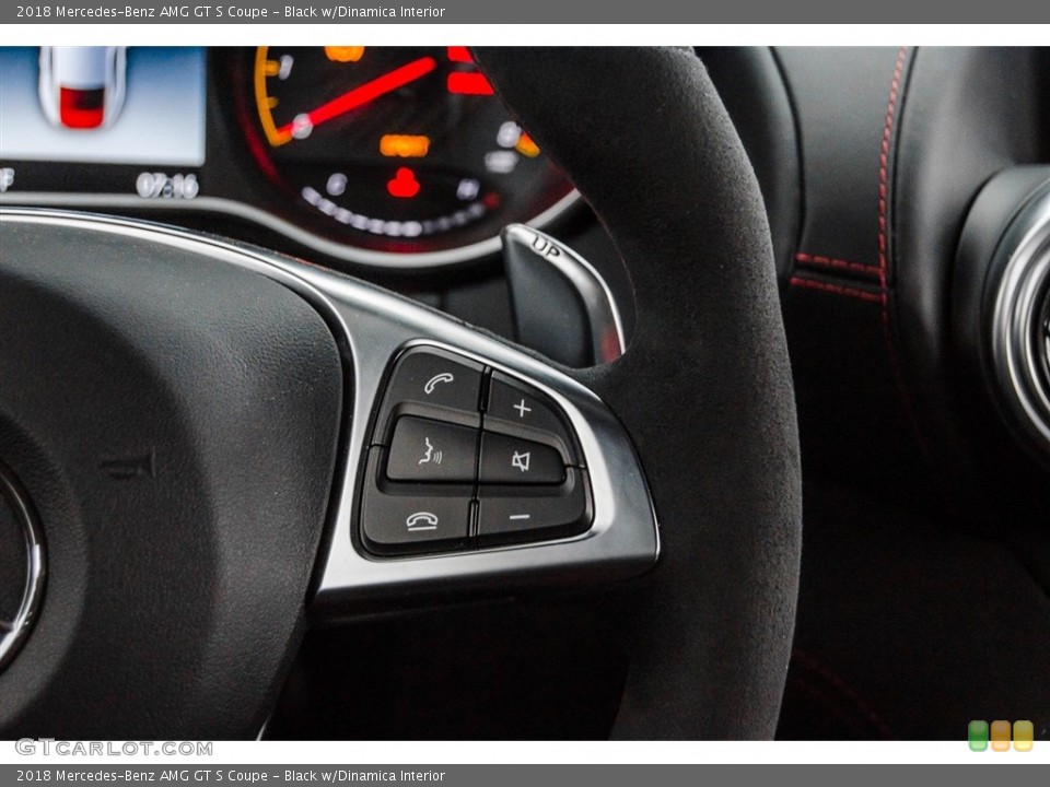Black w/Dinamica Interior Controls for the 2018 Mercedes-Benz AMG GT S Coupe #124956337