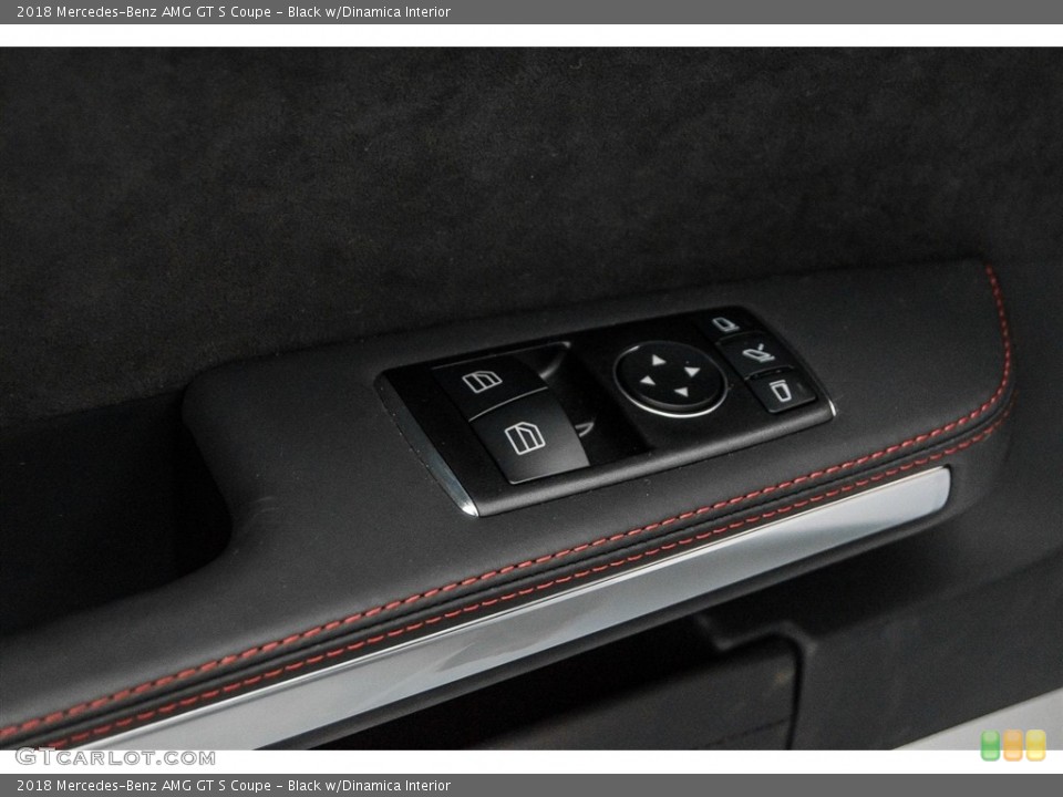 Black w/Dinamica Interior Controls for the 2018 Mercedes-Benz AMG GT S Coupe #124956487