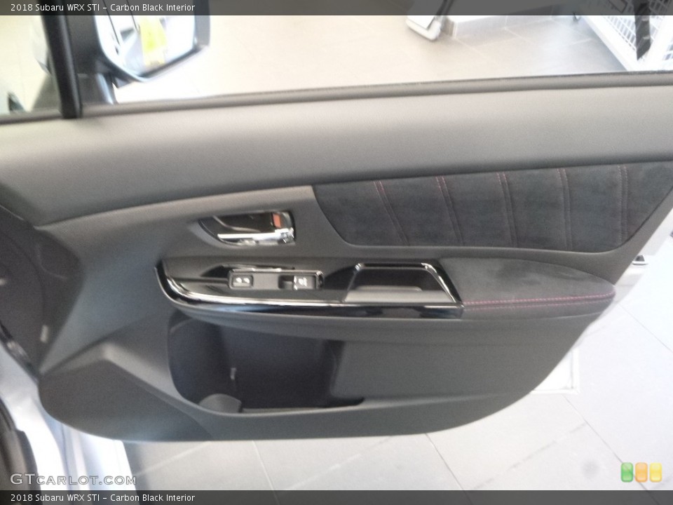Carbon Black Interior Door Panel for the 2018 Subaru WRX STI #124967736