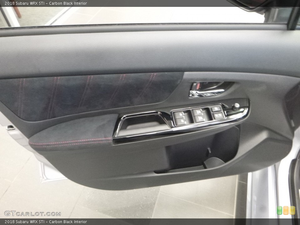 Carbon Black Interior Door Panel for the 2018 Subaru WRX STI #124967796