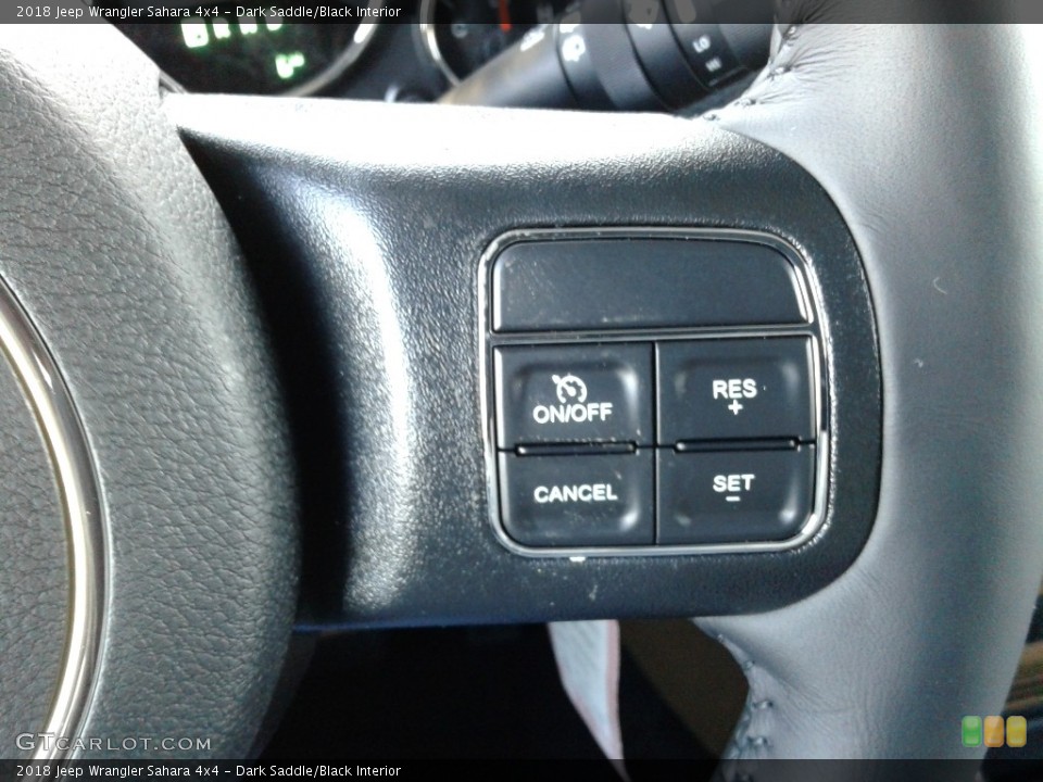 Dark Saddle/Black Interior Controls for the 2018 Jeep Wrangler Sahara 4x4 #124979148