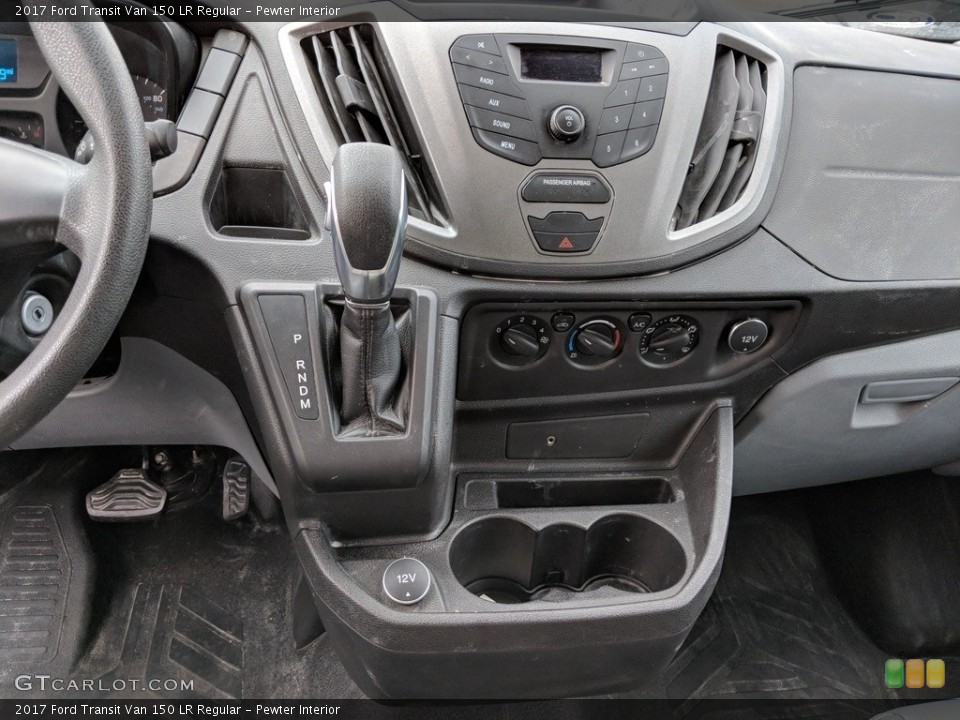 Pewter Interior Controls for the 2017 Ford Transit Van 150 LR Regular #124980672