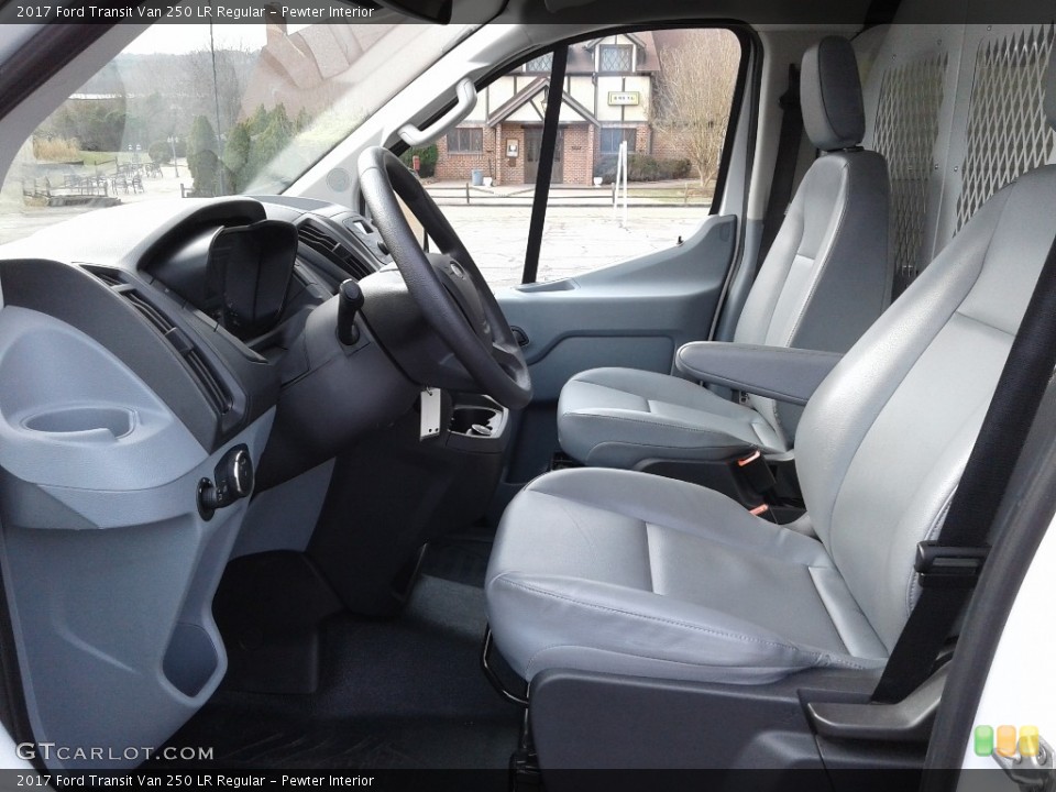 Pewter Interior Photo for the 2017 Ford Transit Van 250 LR Regular #125012515