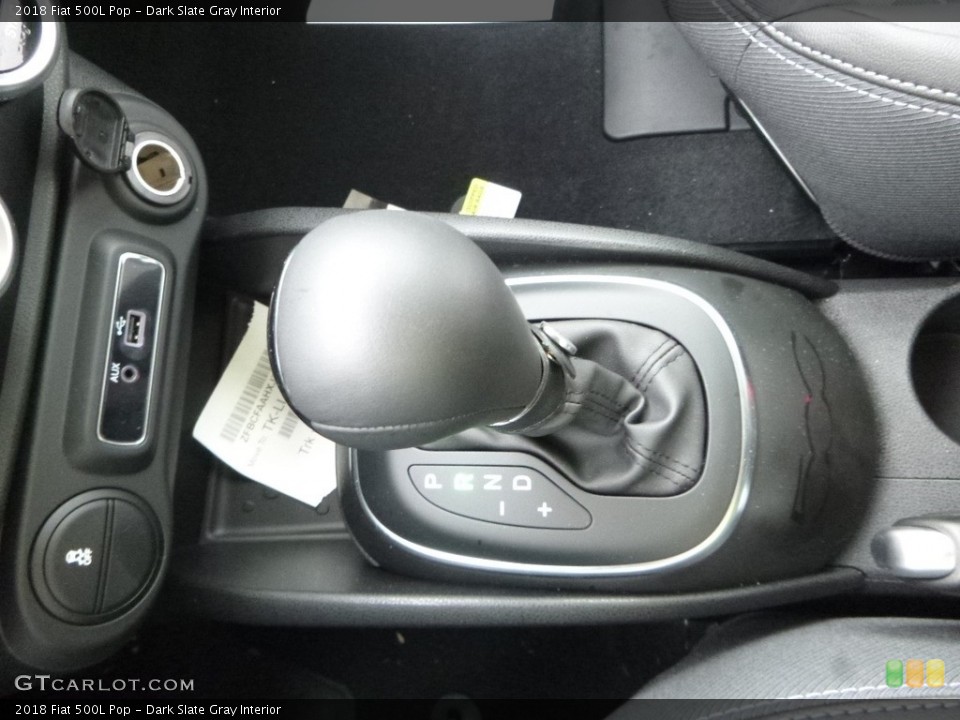 Dark Slate Gray Interior Transmission for the 2018 Fiat 500L Pop #125022817