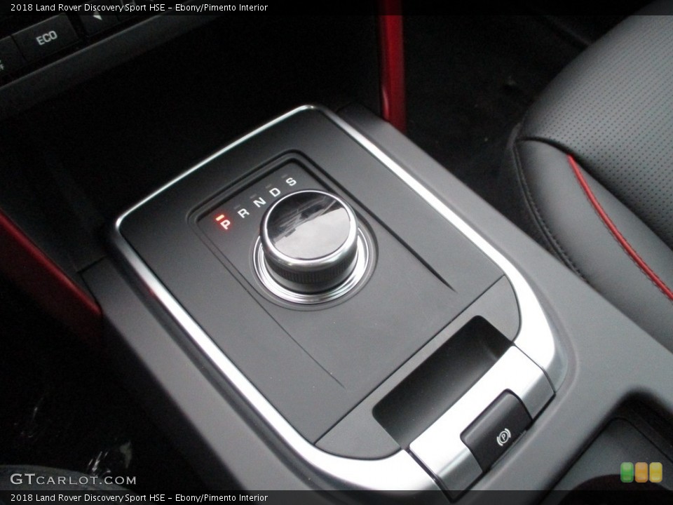 Ebony/Pimento Interior Transmission for the 2018 Land Rover Discovery Sport HSE #125035990