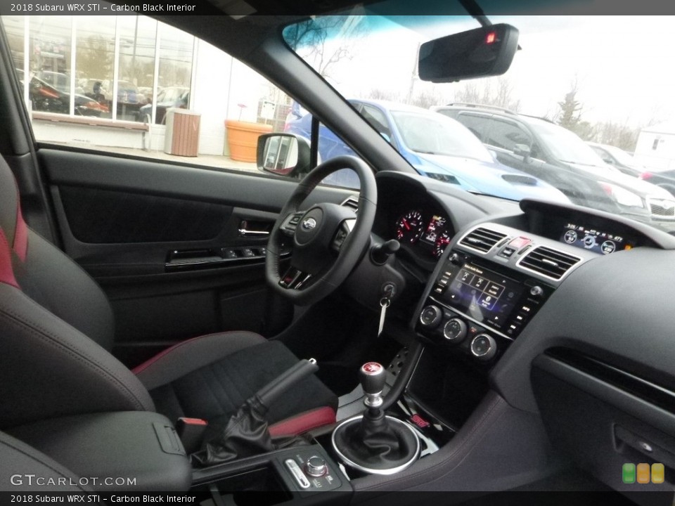 Carbon Black Interior Dashboard for the 2018 Subaru WRX STI #125039242