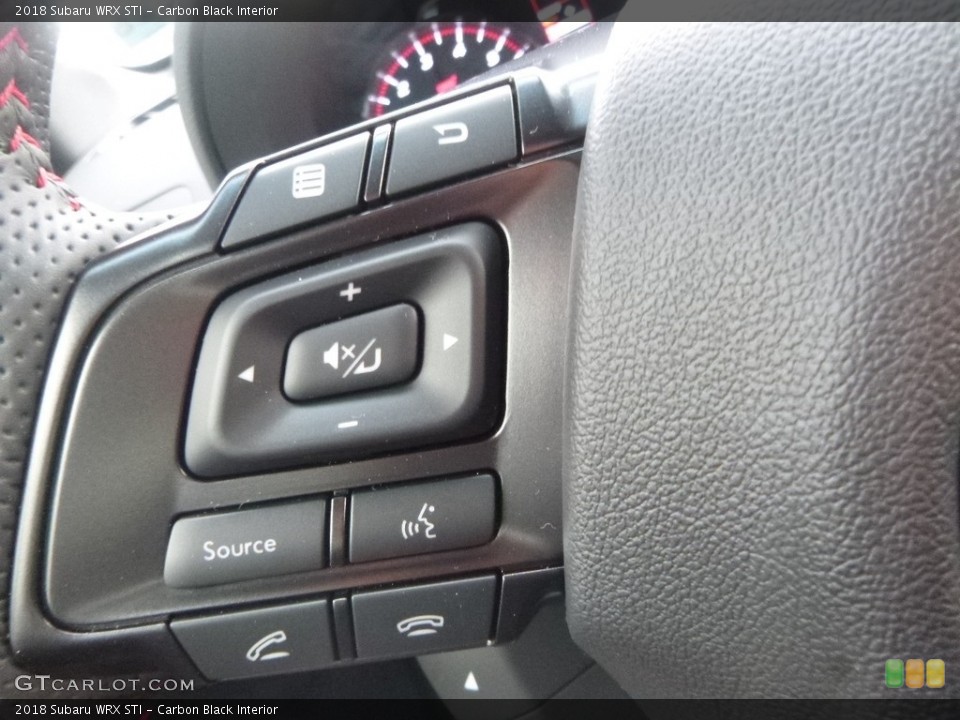 Carbon Black Interior Controls for the 2018 Subaru WRX STI #125039464