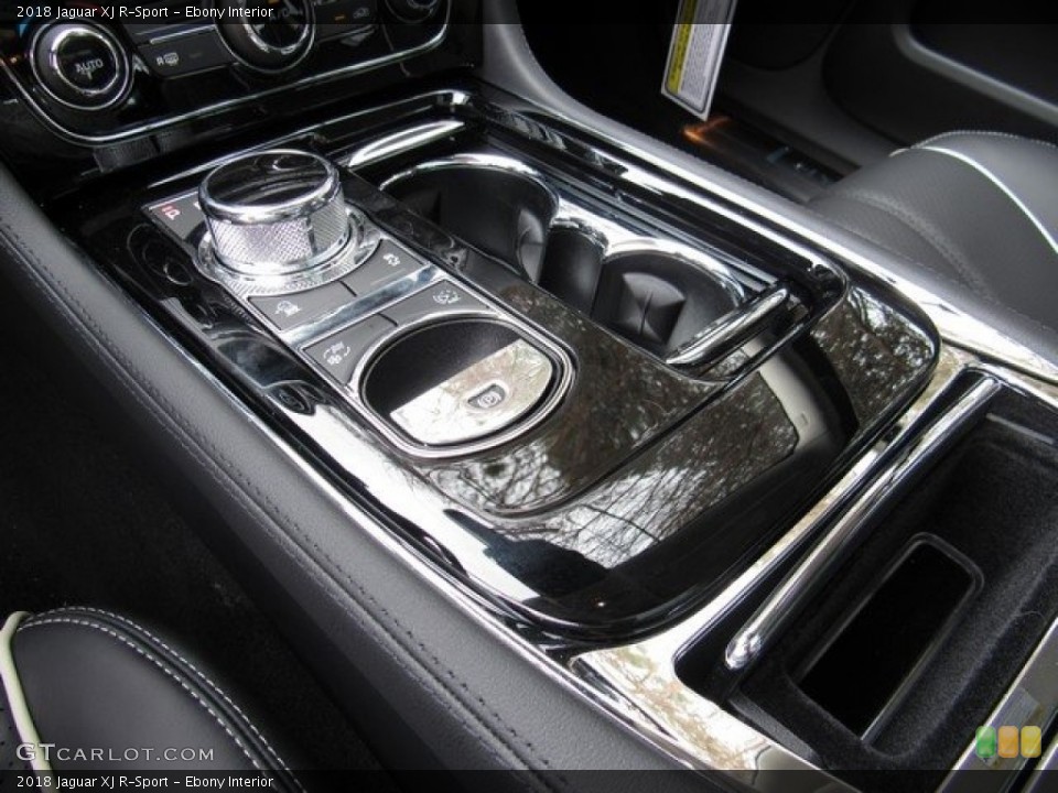 Ebony Interior Controls for the 2018 Jaguar XJ R-Sport #125044528