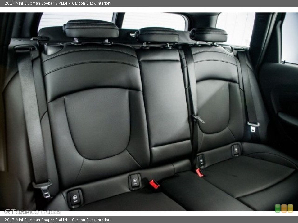 Carbon Black Interior Rear Seat for the 2017 Mini Clubman Cooper S ALL4 #125056765