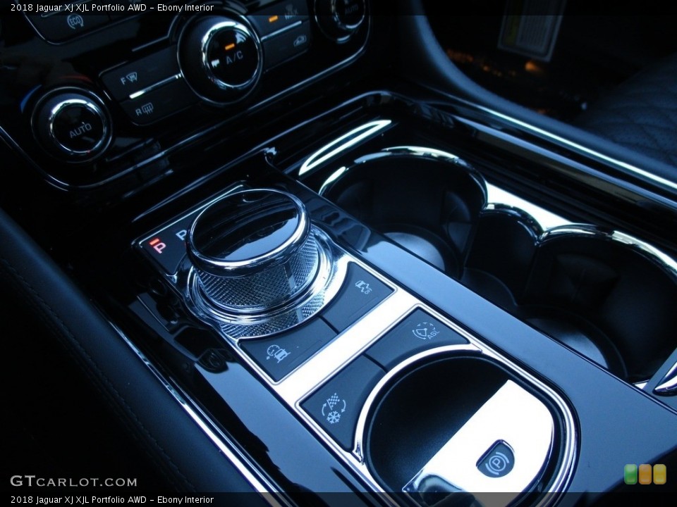 Ebony Interior Controls for the 2018 Jaguar XJ XJL Portfolio AWD #125101991