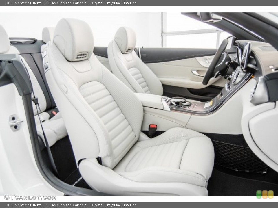Crystal Grey/Black Interior Photo for the 2018 Mercedes-Benz C 43 AMG 4Matic Cabriolet #125128406