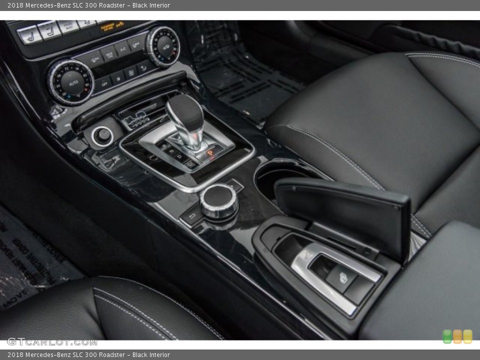 Black Interior Transmission for the 2018 Mercedes-Benz SLC 300 Roadster #125129222