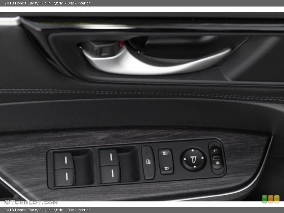 Black Interior Controls for the 2018 Honda Clarity Plug In Hybrid #125157482