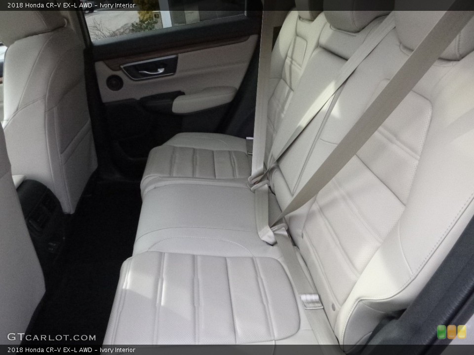 Ivory Interior Rear Seat for the 2018 Honda CR-V EX-L AWD #125159879