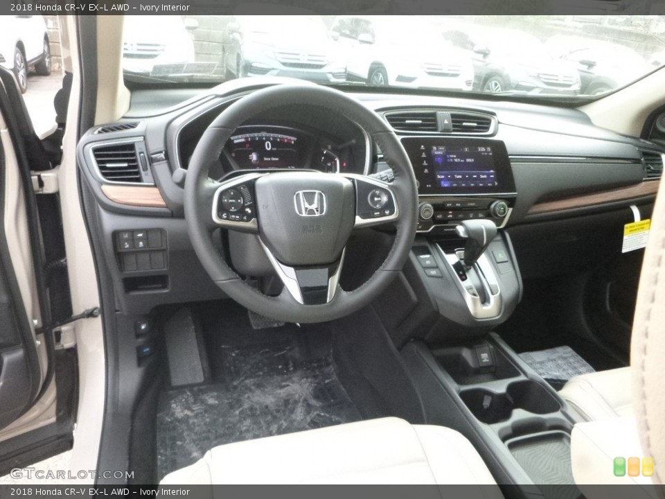 Ivory Interior Dashboard for the 2018 Honda CR-V EX-L AWD #125159900