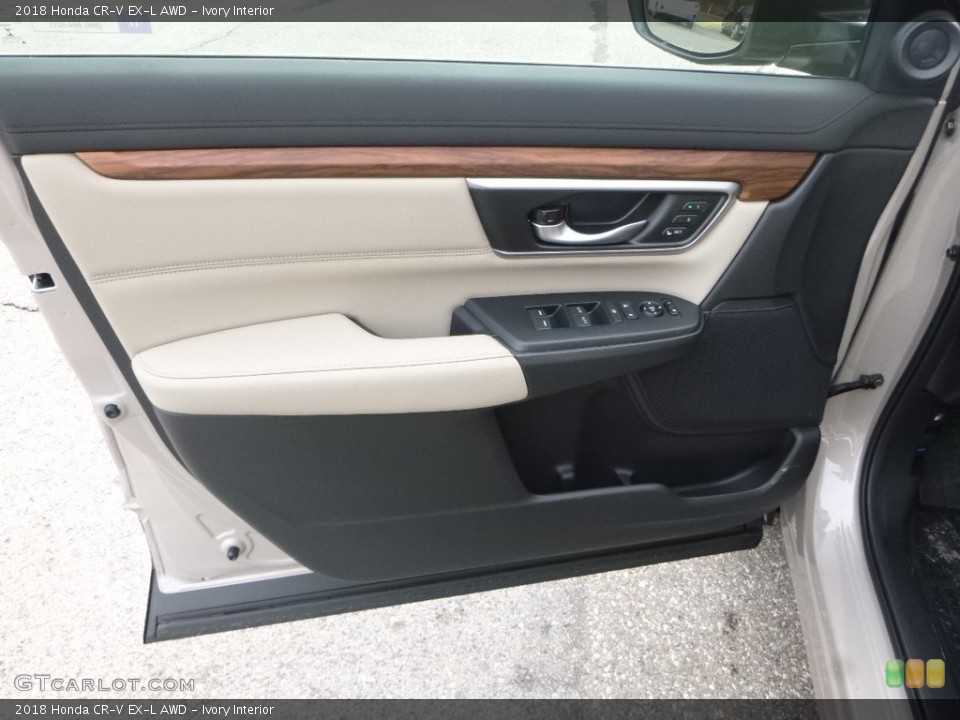 Ivory Interior Door Panel for the 2018 Honda CR-V EX-L AWD #125159927