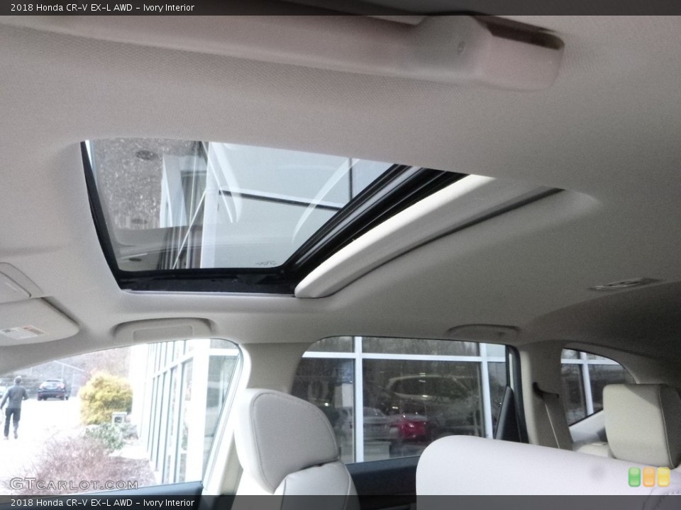 Ivory Interior Sunroof for the 2018 Honda CR-V EX-L AWD #125159969