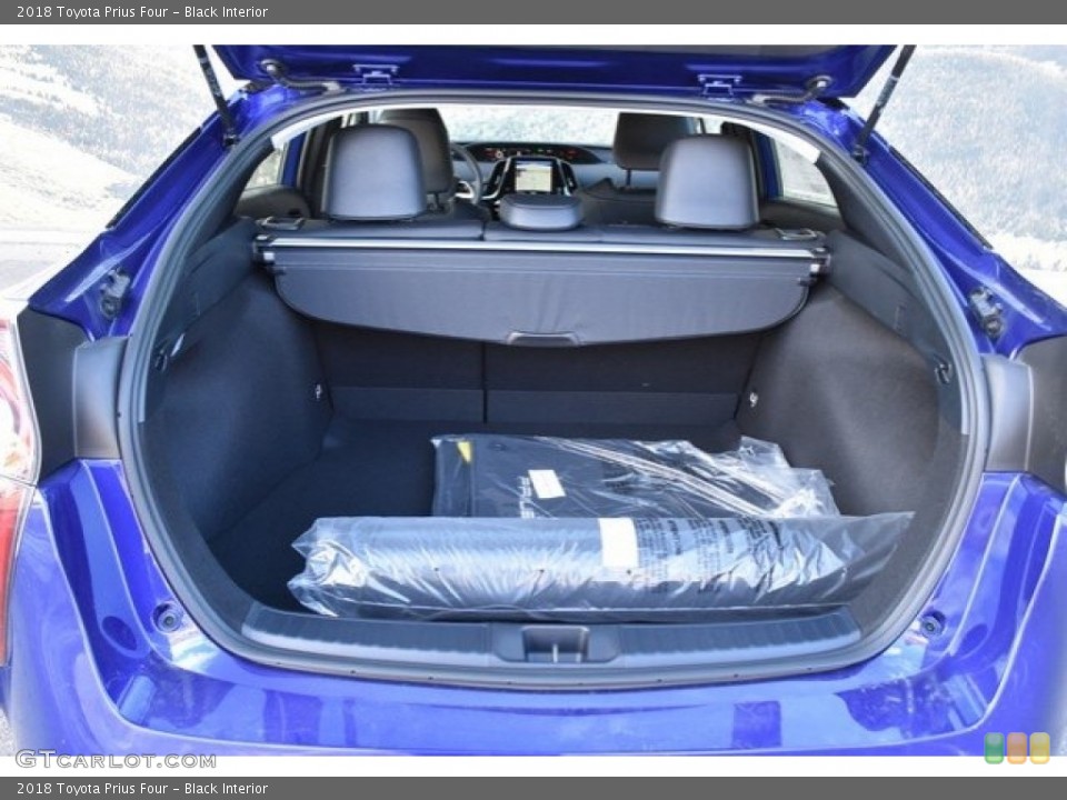 Black Interior Trunk for the 2018 Toyota Prius Four #125161331