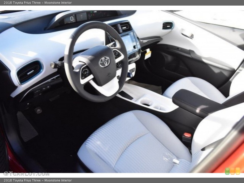 Moonstone Interior Photo for the 2018 Toyota Prius Three #125161472