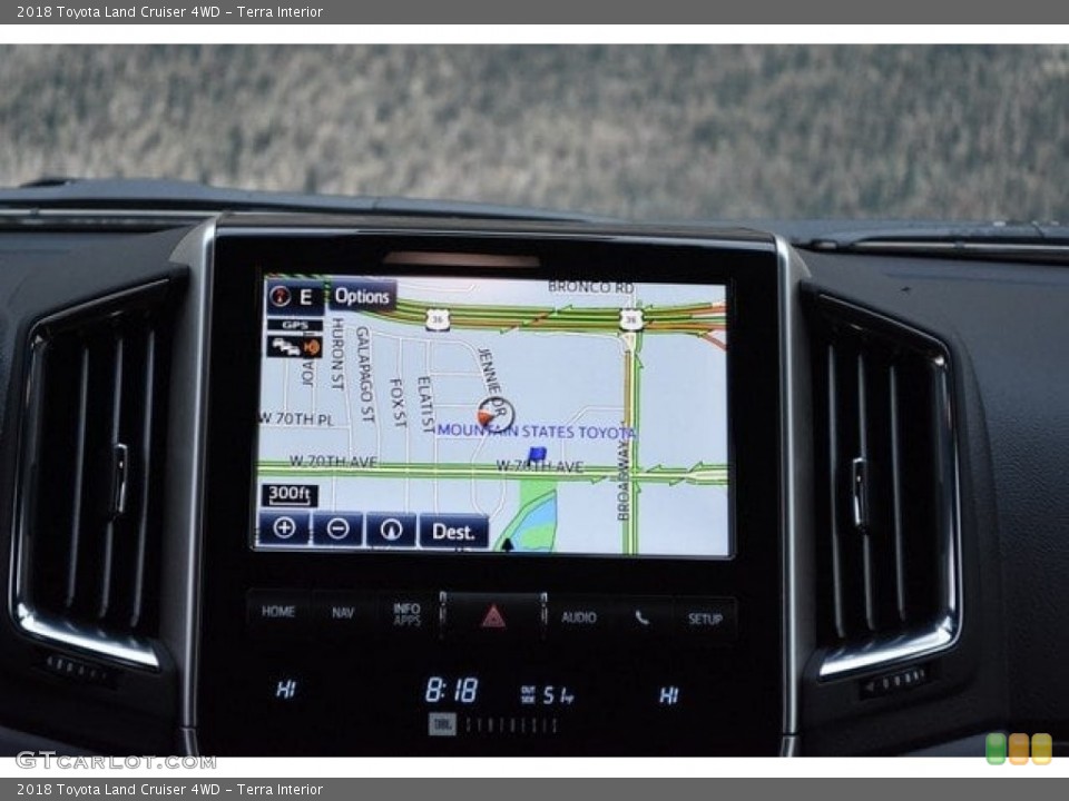 Terra Interior Navigation for the 2018 Toyota Land Cruiser 4WD #125172577
