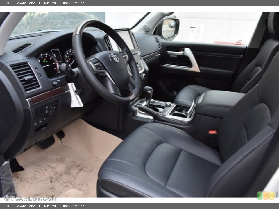 Black Interior Photo for the 2018 Toyota Land Cruiser 4WD #125172775