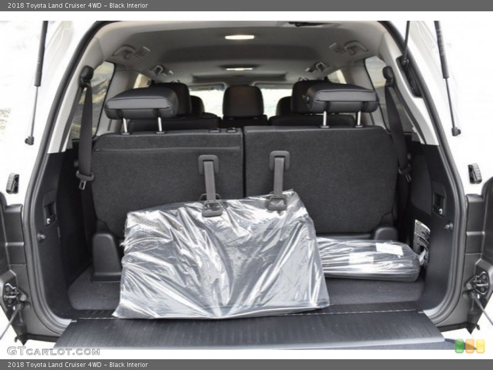 Black Interior Trunk for the 2018 Toyota Land Cruiser 4WD #125172844