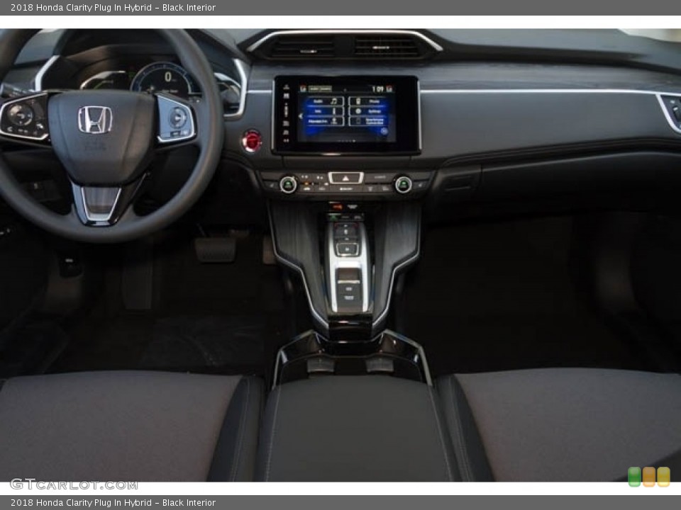 Black Interior Dashboard for the 2018 Honda Clarity Plug In Hybrid #125185318