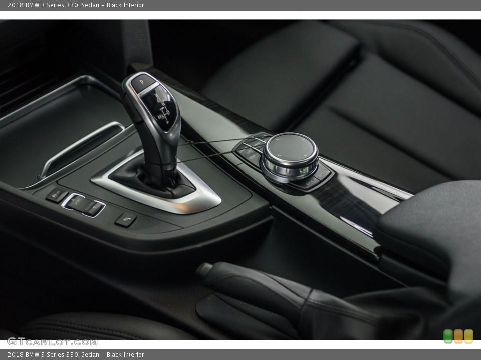 Black Interior Transmission for the 2018 BMW 3 Series 330i Sedan #125231195
